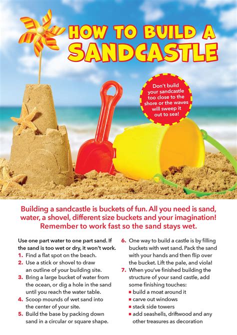 How to Build a Sandcastle - Kauai Family Magazine