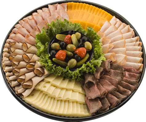 cheese and meat tray ideas | Meat & Cheese Deli Tray | Meat and cheese ...