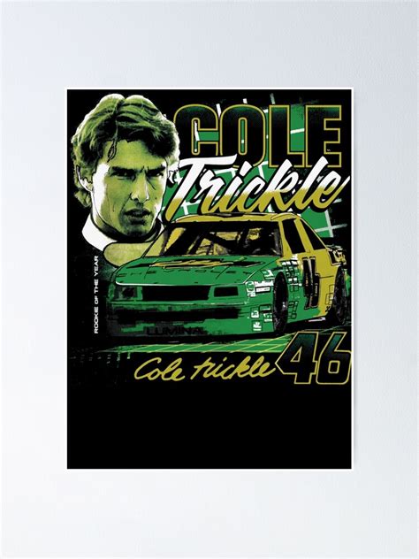 "Days of Thunder Cole Trickle 46 City Chevrolet Classic" Poster for Sale by TiesHeyden | Redbubble