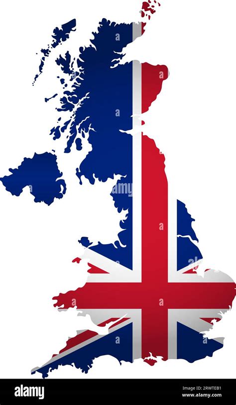 United kingdom map union jack Stock Vector Images - Alamy