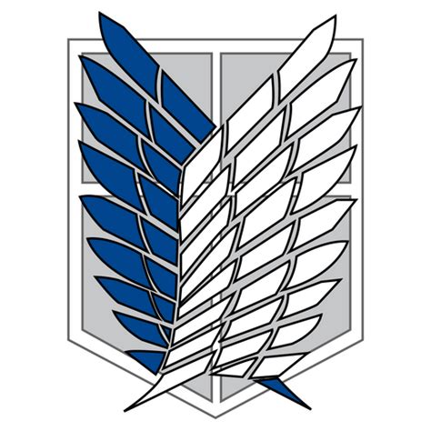 Attack on Titan Survey Corps Logo Sticker - Sticker Mania