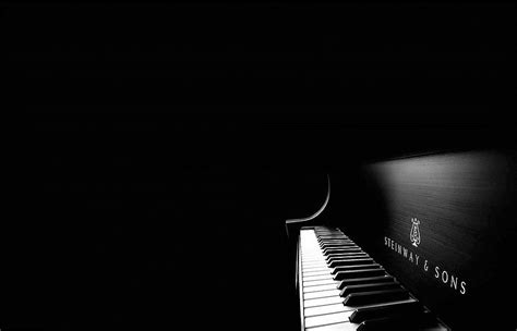 Black grand piano, piano, monochrome HD wallpaper | Wallpaper Flare