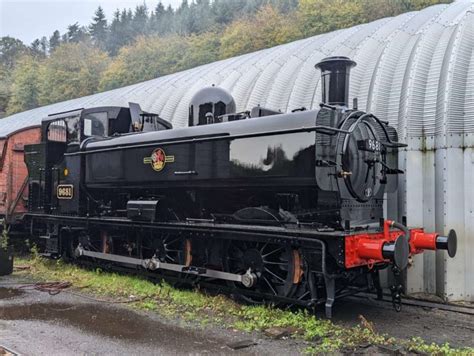 Dean Forest Railway unveil steam locomotive 9681 after overhaul ...