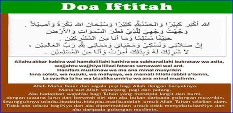 Simak Doa Iftitah Translation To English | Read Islamic Surah