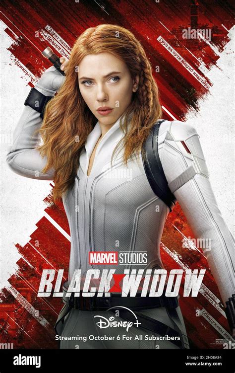 BLACK WIDOW, US streaming poster, Scarlett Johansson as Black Widow ...