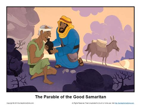 Parable Of The Good Samaritan For Kids | Kids Matttroy