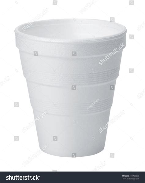 Styrofoam Cup Disposable Cup White Background Stock Photo (Edit Now ...