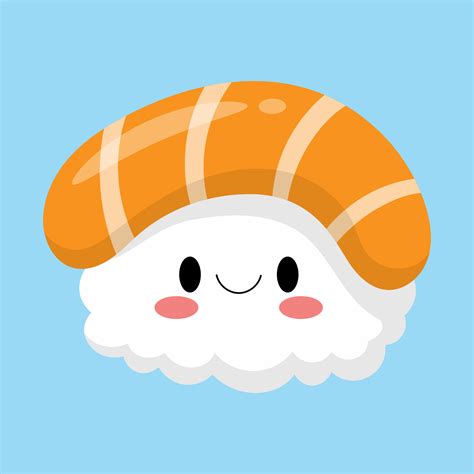 cute sushi vector 26333675 Vector Art at Vecteezy