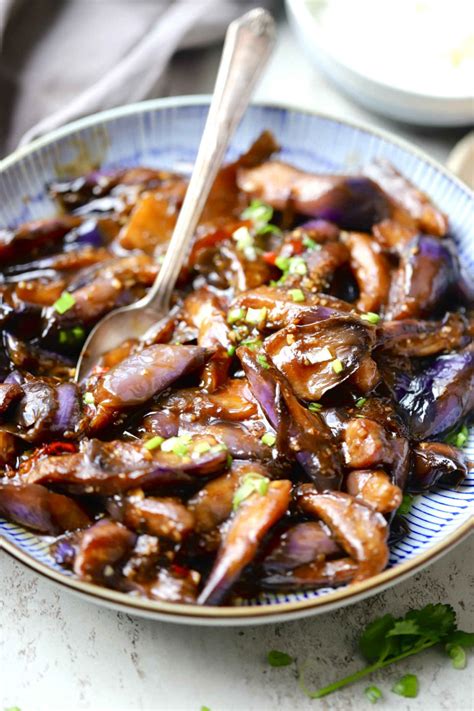 Chinese Eggplant Recipe: Red-Braised Eggplants - Yang's Nourishing Kitchen