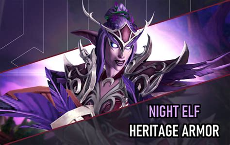 Night Elf Heritage Armor Boost - Night Elf Heritage Unlock | Boosthive