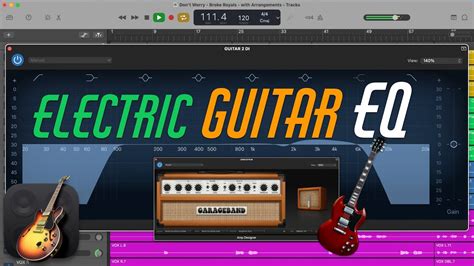 How to EQ Electric Guitar in GarageBand | GarageBand Tutorial - YouTube