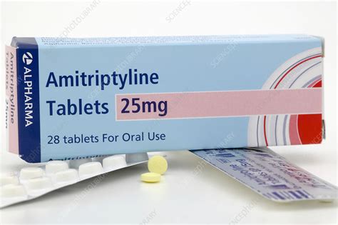 Amitriptyline antidepressant tablets - Stock Image - M630/0371 - Science Photo Library