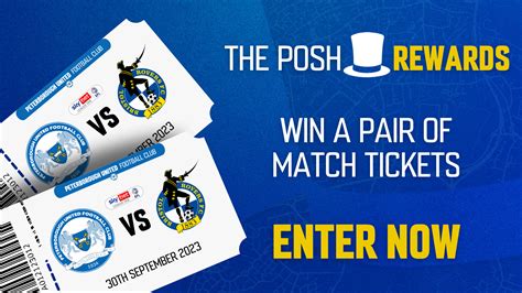 Win With Posh Rewards! | Peterborough United - The Posh