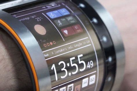 FlexEnable OLED Smartwatch - Cool Wearable in 2024 | Smart watch ...