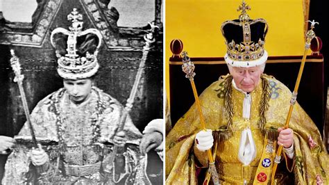 King's coronation: Moments that mirrored Queen Elizabeth II's ceremony | UK News | Sky News