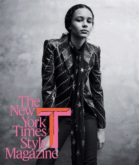 an instagram page for the new york times style magazine, featuring a ...