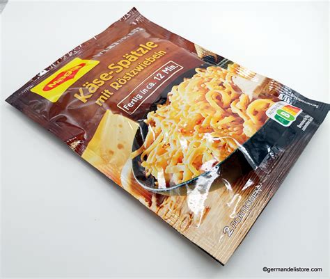 Maggi Wirtshaus Cheese Spaetzle with Fried Onions | GermanDeliStore.com