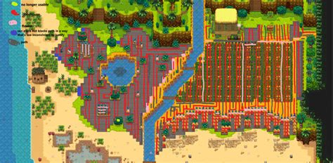 (Basically) Full coverage ginger island west honey farm | Stardew Valley Forums