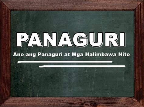 PANAGURI - Ano Ang Panaguri At Mga Halimbawa Ng Panaguri