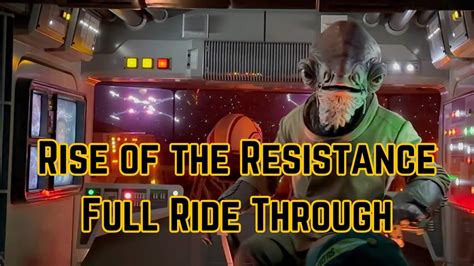 Rise of the Resistance POV | Disneyland Star Wars Ride - YouTube