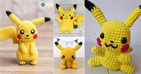 Pikachu Amigurumi Pokemon Free Crochet Patterns - Your Crochet