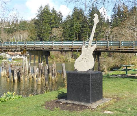 Kurt Cobain Memorial Park | Memorial park, Aberdeen washington, Kurt cobain