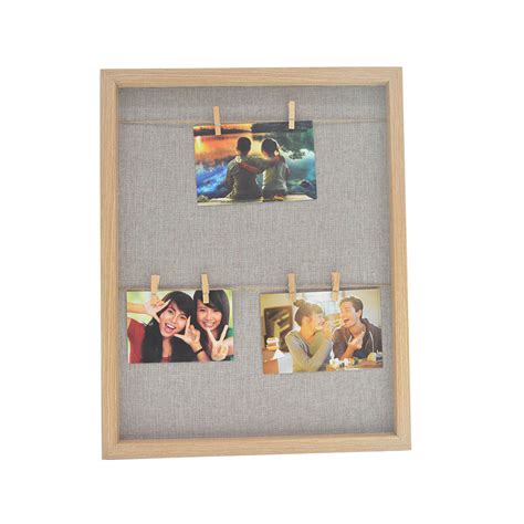 Clip Wooden Photo Frame Natural - China Wooden Photo Frame and Clip Frame price