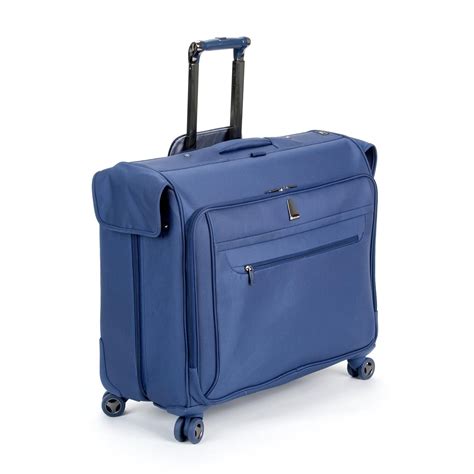 Amazon.com | Delsey Luggage Helium X'pert Lite Ultra Light 4 Wheel Spinner Garment Bag, Blue, 45 ...