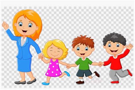Download Single Mom Family Cartoon Clipart Single Parent - Single Mom Family Cartoon PNG Image ...