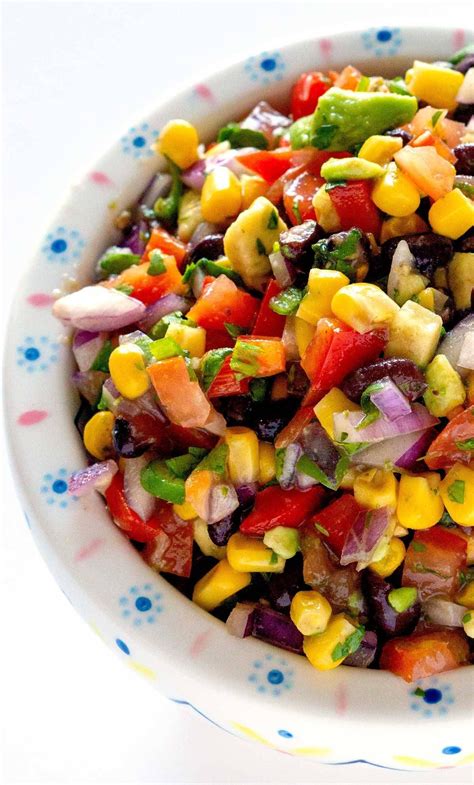 Black Bean and Corn Salad is a zesty side dish or appetizer that is packed with corn, black ...