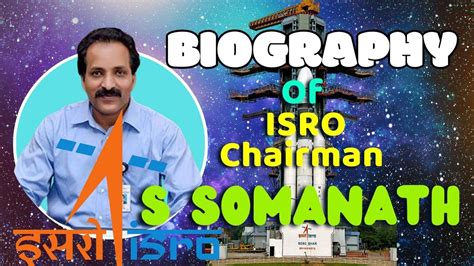 Biography of S Somanath | Isro Chairman | #biography #ssomanath #isro ...