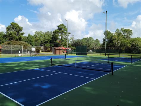 Central Park Pickleball Courts Fernandina Beach Photos