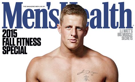 NFL Superstar J.J. Watt Is Shirtless & Ripped for ‘Men’s Health’! | JJ ...