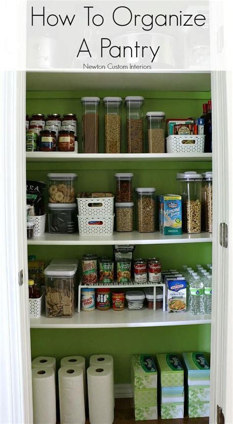Get your kitchen pantry organized to maximize the space you have, not ...