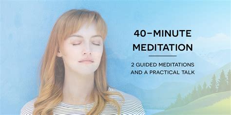 40-minute Meditation Sessions - Kadampa Meditation Centre Reading