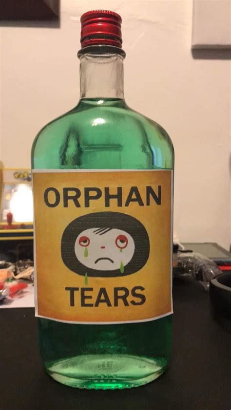 I Made My Own Orphan Tears Bottle (ported from the other subreddit) : r/yourfavoritemartian