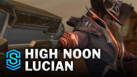 High Noon Lucian Wild Rift Skin Spotlight - YouTube