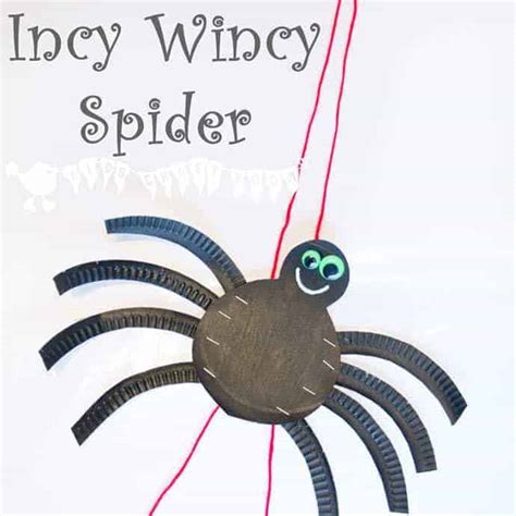 Climbing Incy Wincy Spider (Itsy Bitsy Spider) - Kids Craft Room