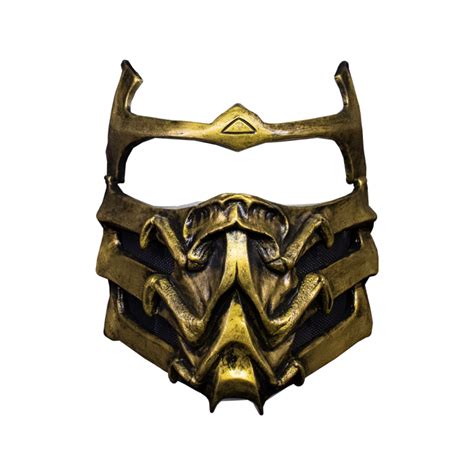 Mortal Kombat Scorpion Deluxe Mask | Theatre Garage