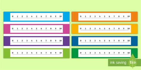 Number Line to 10 - Primary Resource - Twinkl