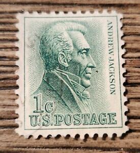 andrew jackson 1 cent stamp | eBay