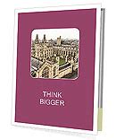 Panoramic Sight Of Oxford's Iconic University In England's Historic City Presentation Folder ...