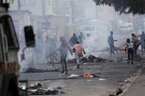 Five killed in South Africa’s Cape Town amid taxi strike | Protests ...