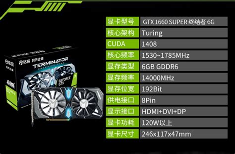 NVIDIA GeForce GTX 1660 SUPER Final Specifications Confirmed