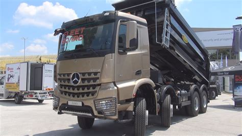 Mercedes-Benz Arocs 4145 K 8x4 Meiller Tipper Truck (2022) Exterior and ...