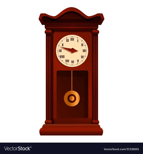 Grandfather Clock Pendulum Vector