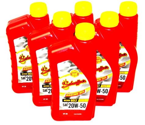 707 Schaeffer Racing Oil SUPREME SYNTHETIC PLUS V-TWIN SAE 20W-50 Quart