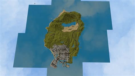 I imported the entire GTA 5 map, 1:1 scale, into Roblox (uncopylocked) : roblox