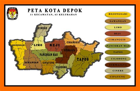 Map Kota Depok