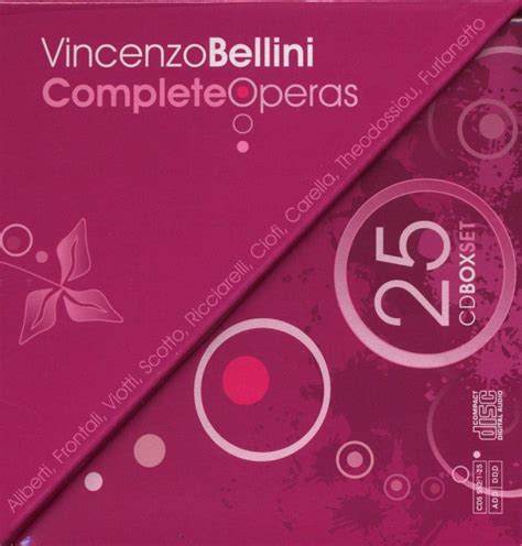 Complete Operas: Bellini, Vincenzo, Bellini, Vincenzo, 0, Multi-Artistes: Amazon.fr: CD et Vinyles}